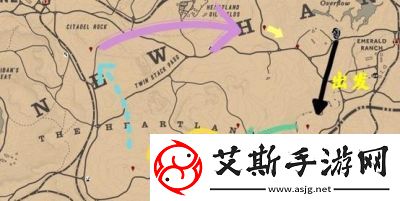荒野大镖客2全危险重重宝藏地图位置