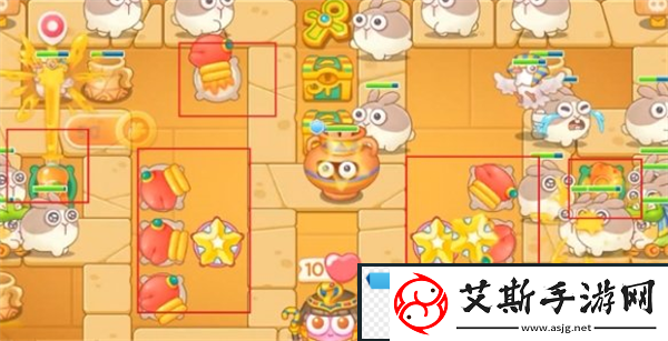 闪燃！保卫萝卜4法老归来第73关怎么过