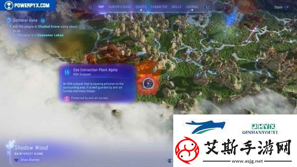 阿凡达潘多拉边境全RDA哨站位置分享