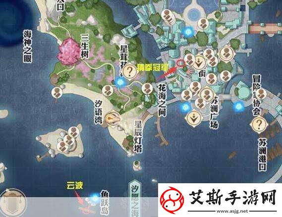 天谕手游揭秘神秘汐商位置坐标与任务攻略