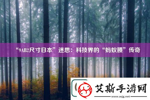 “9AB2尺寸日本”迷思：科技界的“蚂蚁腰”传奇