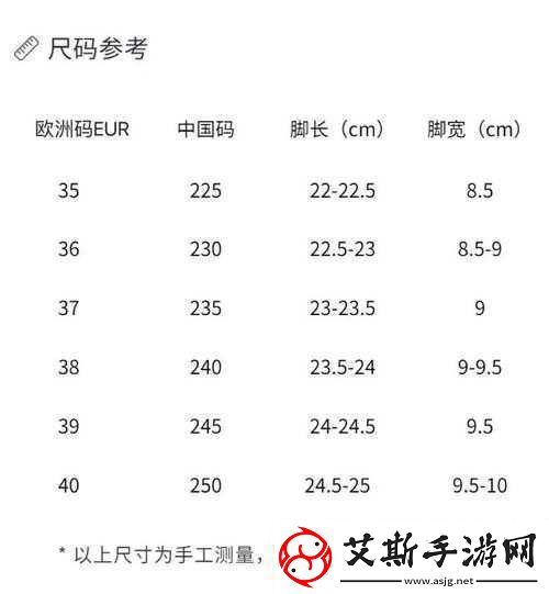 3EMNRHNKA欧洲站尺码详细解读与推荐