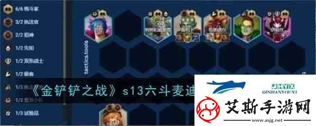 金铲铲之战s13六斗麦迪阵容搭配推荐-游戏攻略