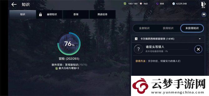 黑色沙漠手游谁是头等猎人怎么找到