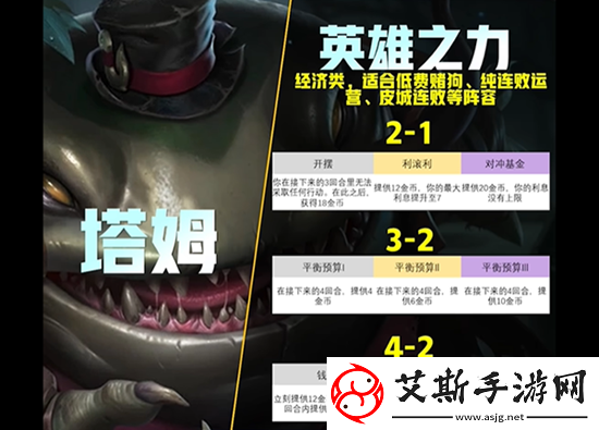 云顶之弈s9英雄传说之力一览