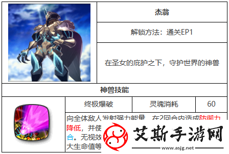第七史诗杰翁有什么用