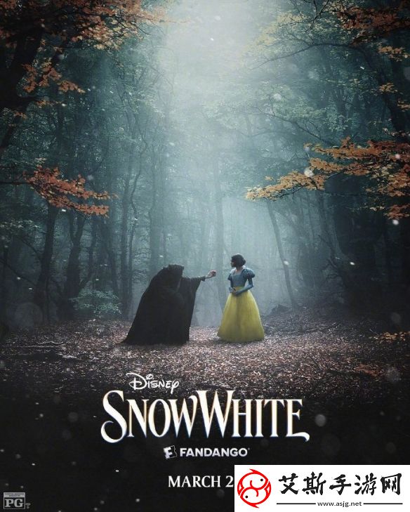 迪士尼真人版白雪公主新海报-恶毒皇后送来毒苹果