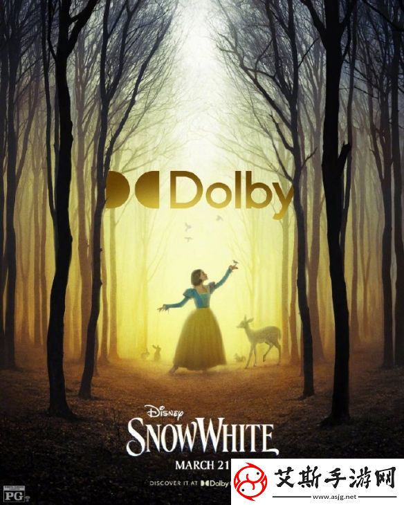 迪士尼真人版白雪公主新海报