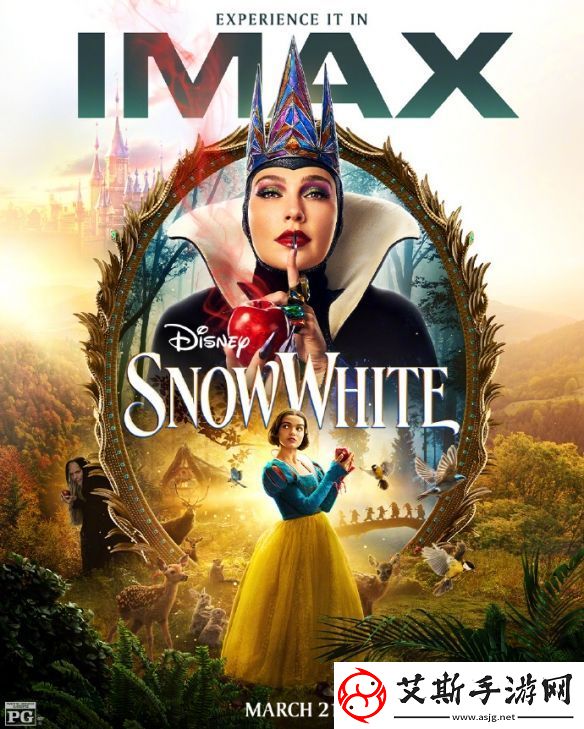 迪士尼真人版白雪公主新海报
