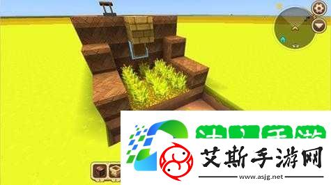 迷你世界水坝上的奇迹-揭秘自动小麦收割机的制作演变历程