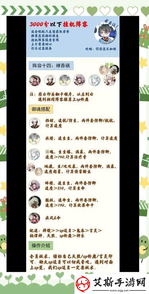 解神者狐影终局如何搭配挂机阵容才能轻松通关