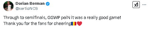 MOUZ战胜paiN晋级PGL半决赛