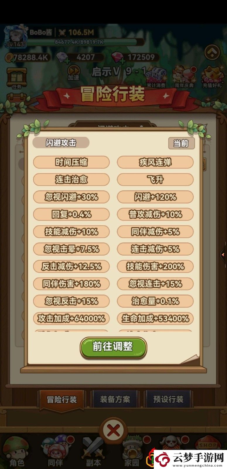 弩手闪避套来源应用