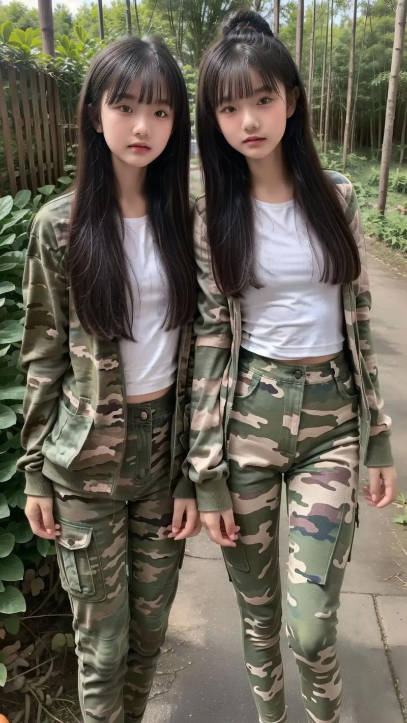 双胞胎姐妹齐上阵